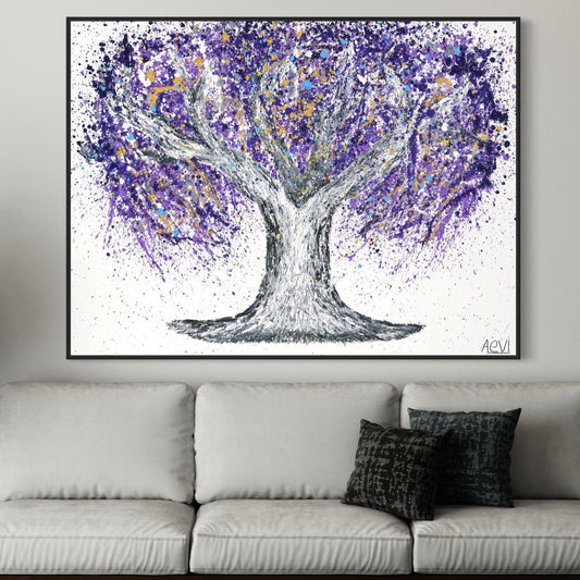 ORIGINAL ARTWORK-  GENTLE PURPLE