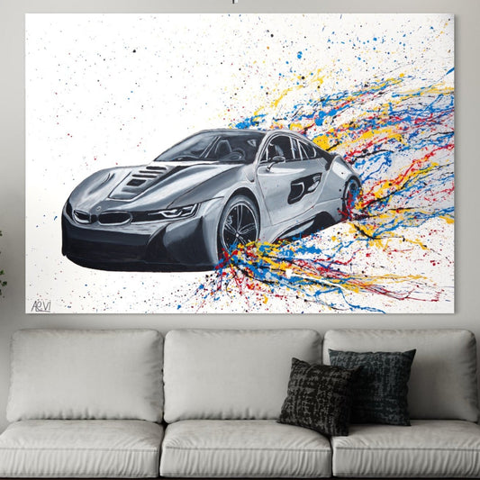 Limited Edition Print - Dynamic Monochrome Ride