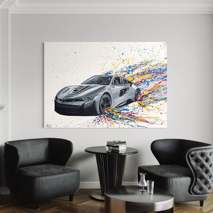 Limited Edition Print - Dynamic Monochrome Ride