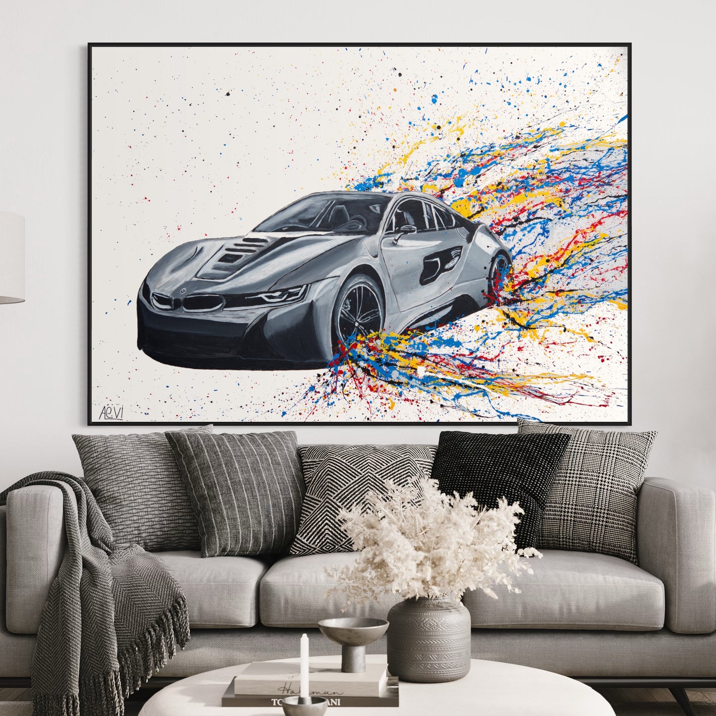 Limited Edition Print - Dynamic Monochrome Ride