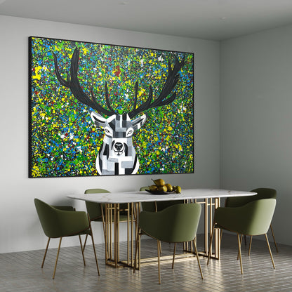 ORIGINAL ARTWORK - Deer In The Forest