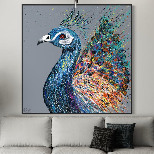 ORIGINAL ARTWORK - A Noble Peacock