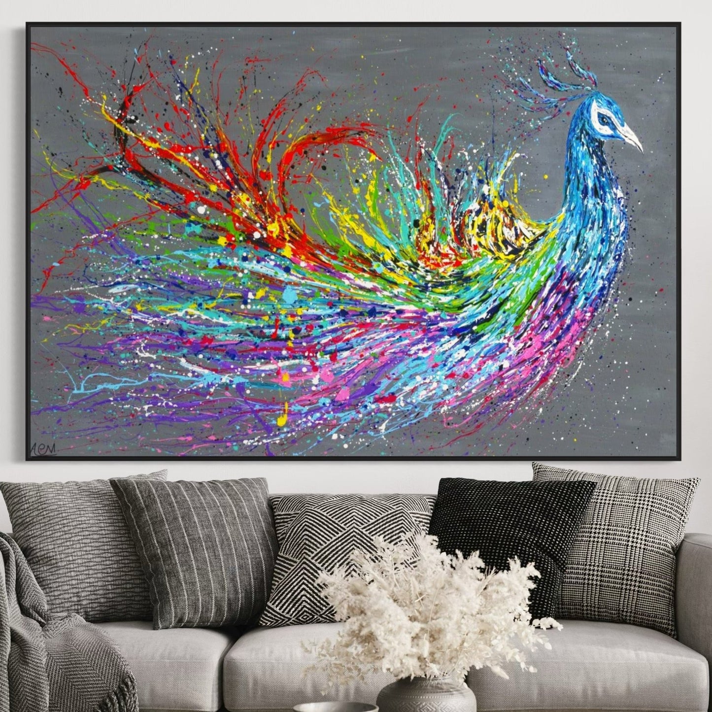 LIMITED EDITION PRINT -Magic Peacock