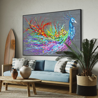 LIMITED EDITION PRINT -Magic Peacock