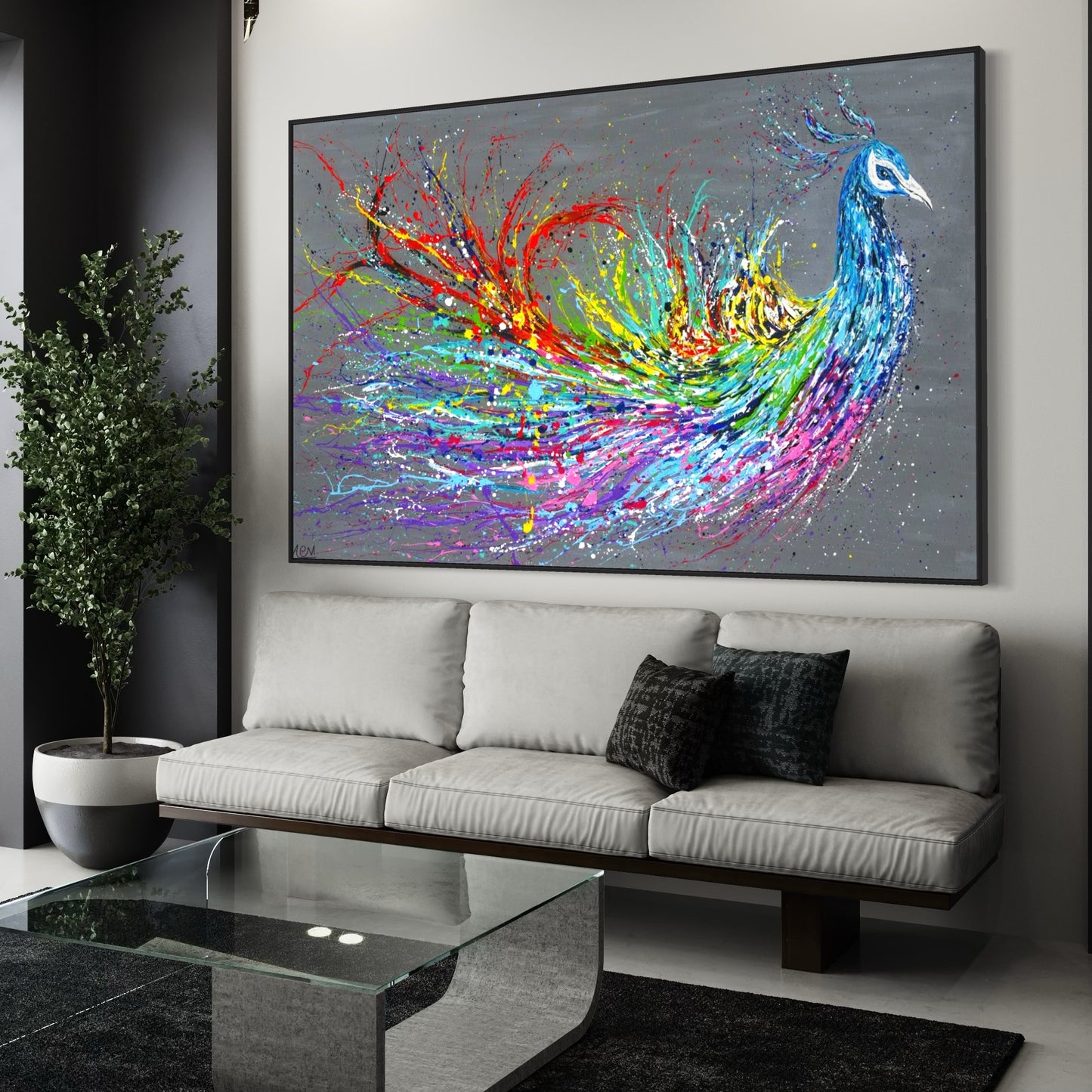 LIMITED EDITION PRINT -Magic Peacock