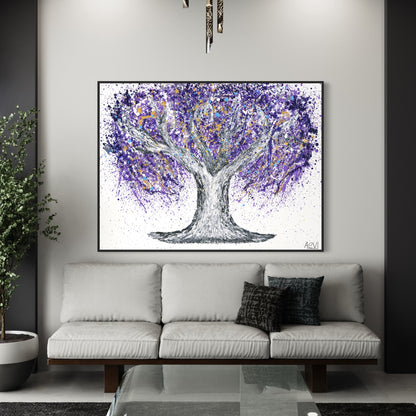 Limited Edition Print - Tree Of Life - Gentle Purple