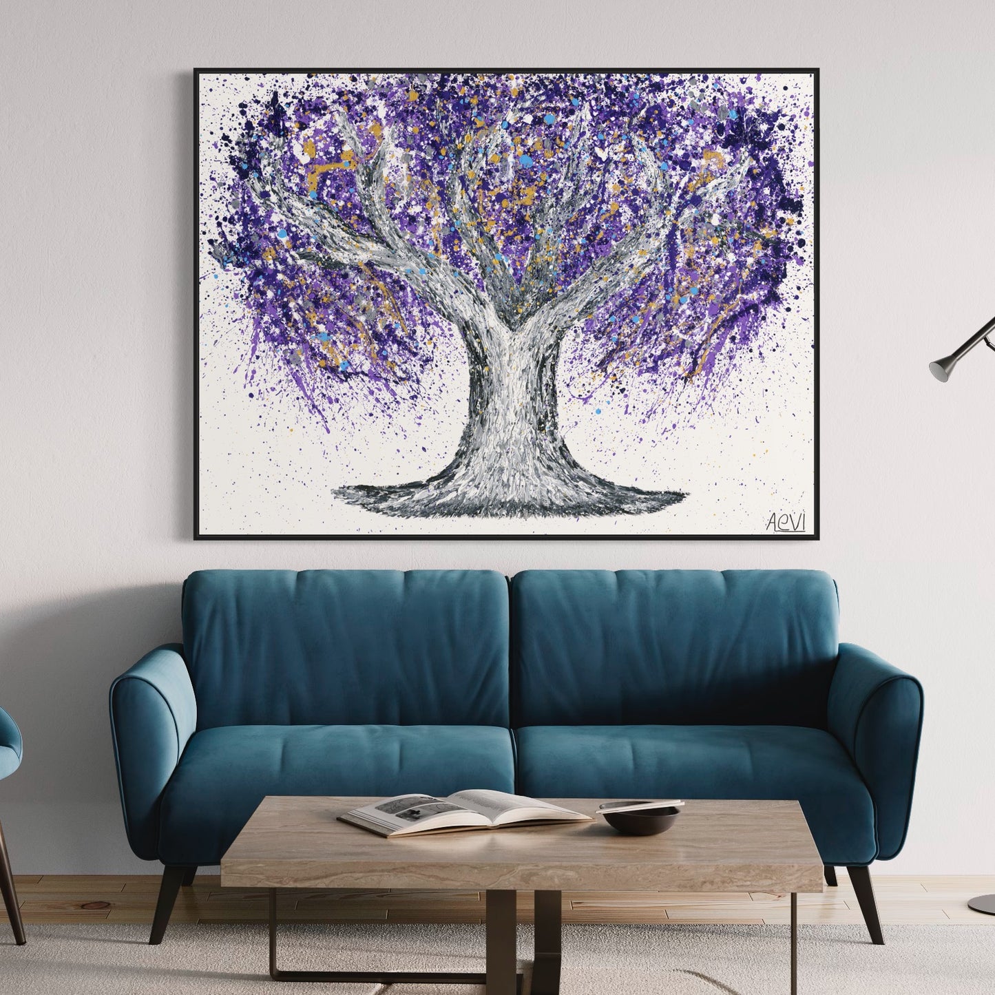 Limited Edition Print - Tree Of Life - Gentle Purple