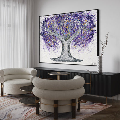 Limited Edition Print - Tree Of Life - Gentle Purple