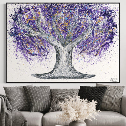 Limited Edition Print - Tree Of Life - Gentle Purple