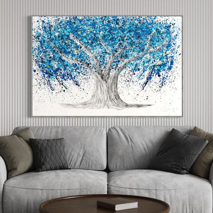 LIMITED EDITION PRINT - Tree of Life - Blue Life