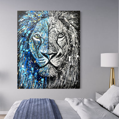 Limited Edition Print - Blue and White Intensity