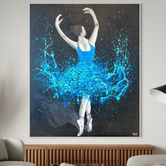 ORIGINAL ARTWORK - GLOW IN THE DARK DANCE