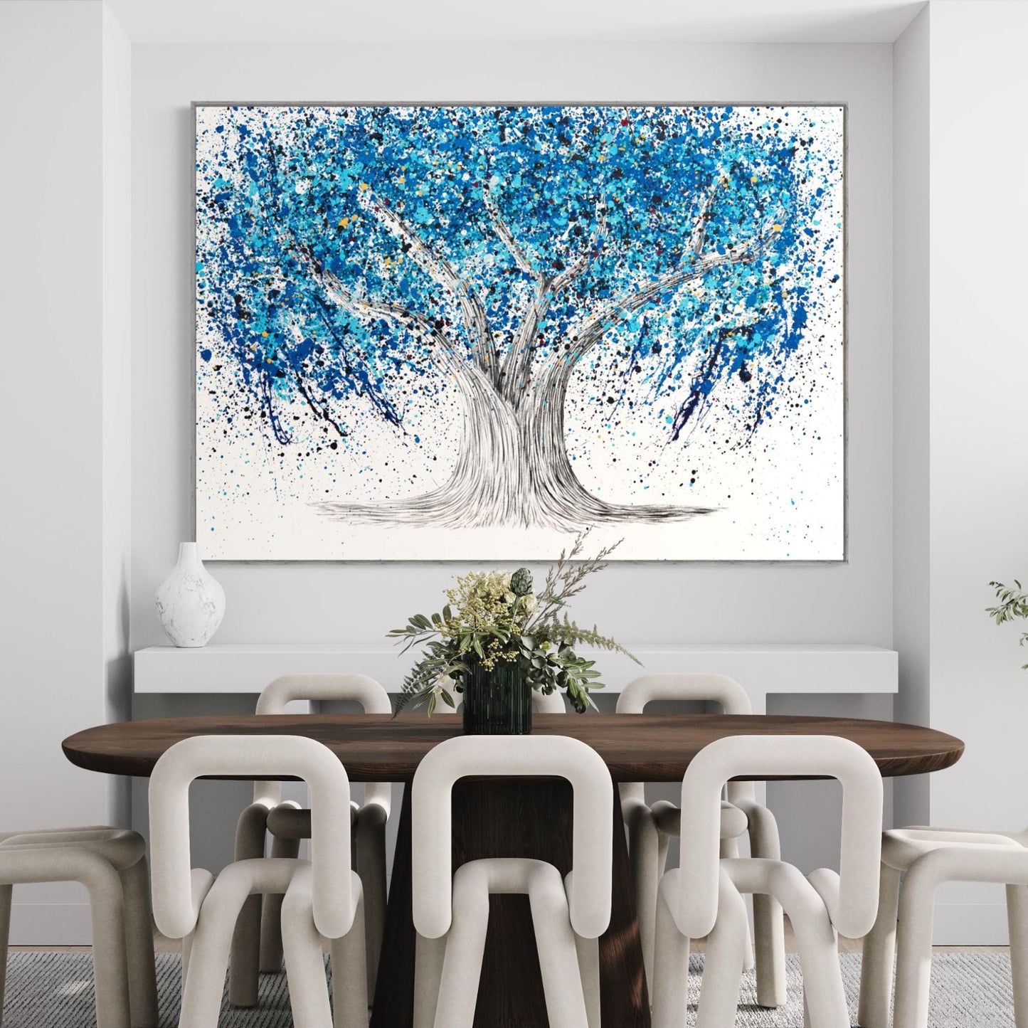 LIMITED EDITION PRINT - Tree of Life - Blue Life