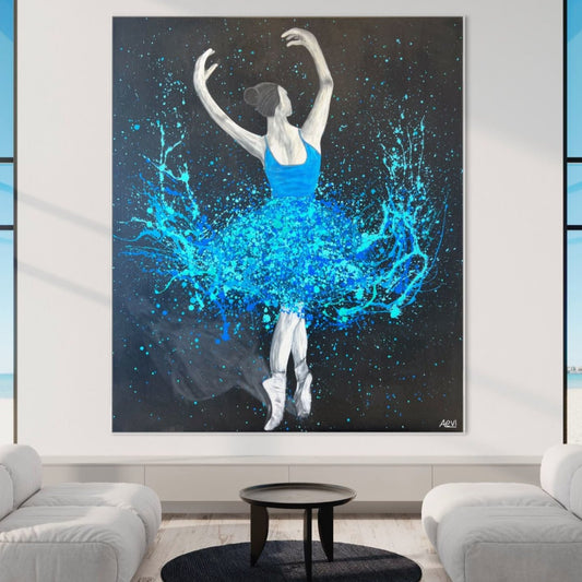 Limited Edition Print - Glow In The Dark Dance - Celebrate Freedom in Glow