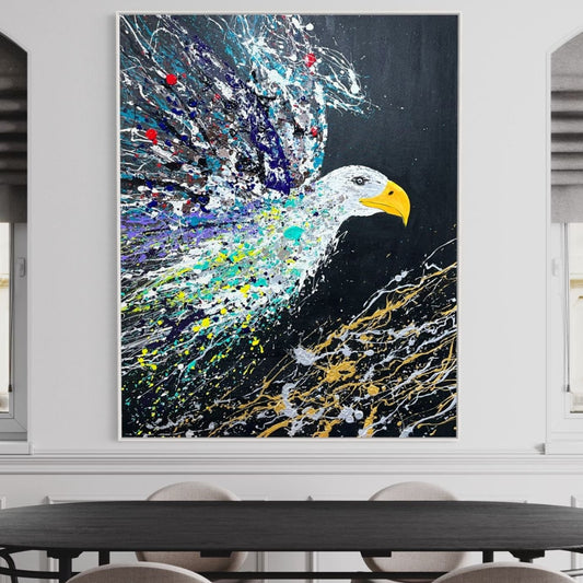 ORIGINAL ARTWORK - EAGLE'S FLIGHT