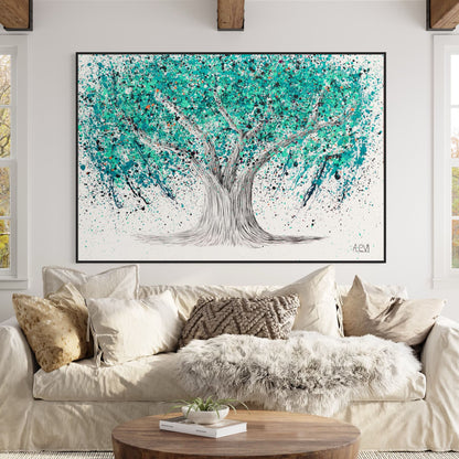 TREE OF LIFE - Turquoise Tranquility