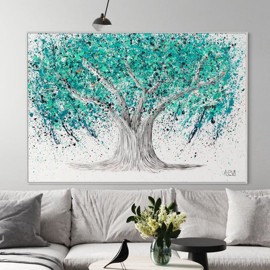 TREE OF LIFE - Turquoise Tranquility