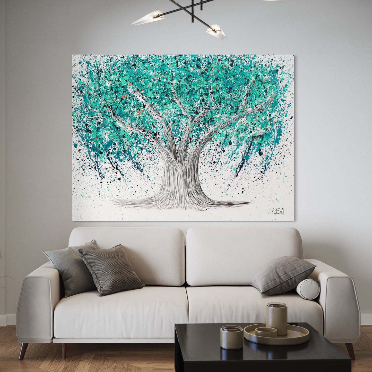 TREE OF LIFE - Turquoise Tranquility