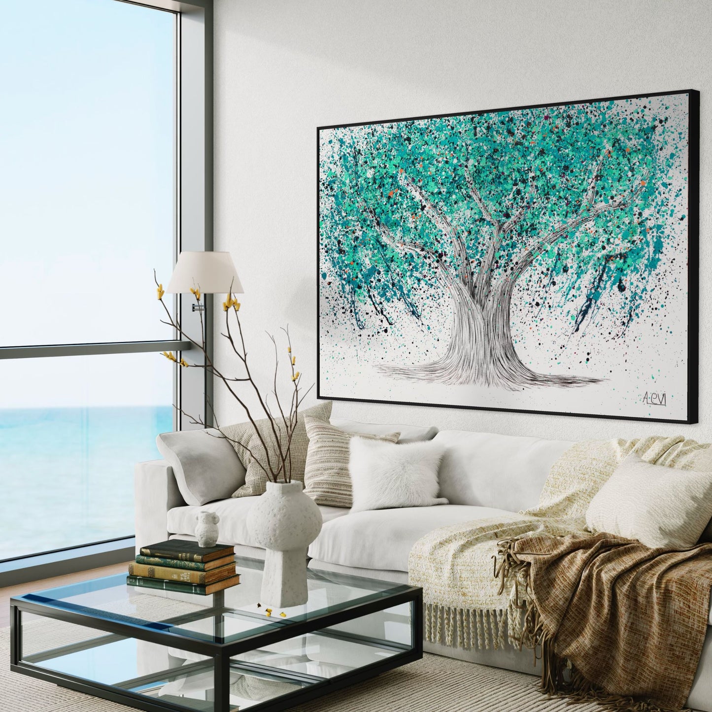 TREE OF LIFE - Turquoise Tranquility