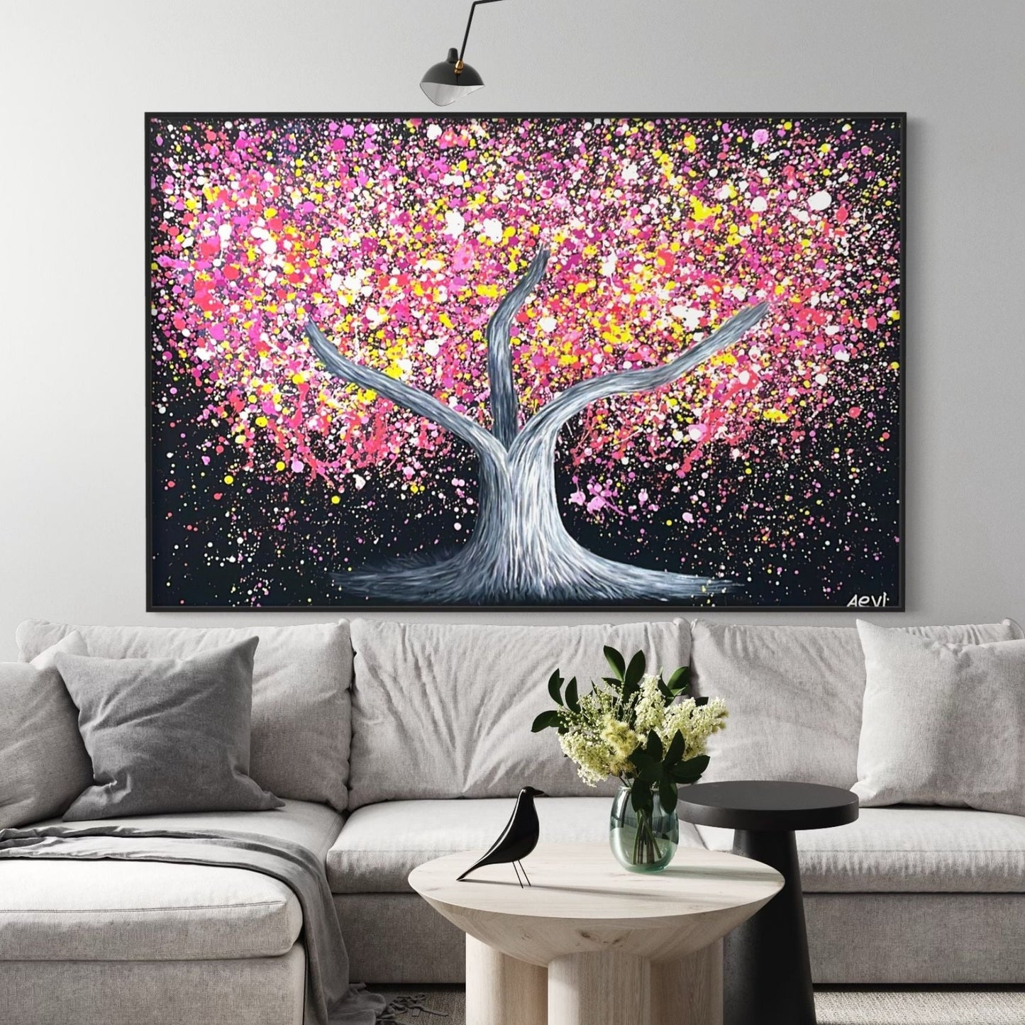 LIMITED EDITION PRINT - Tree of happines - Pink Magic